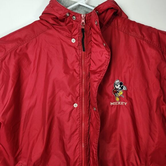 Vtg 90s Disney Jacket XL‎ Embroidered Mickey Mouse Disney World Outdoors Classic - Picture 9 of 14